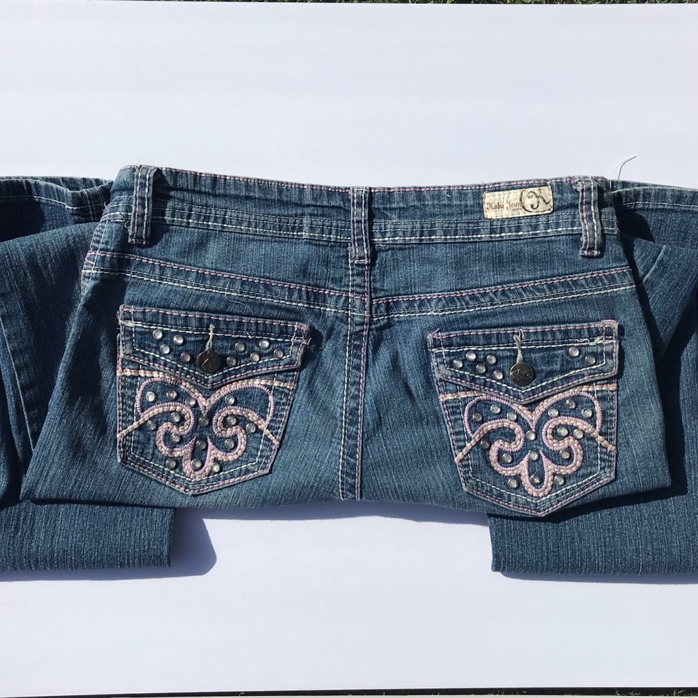 Distressed skinny Kaba jeans